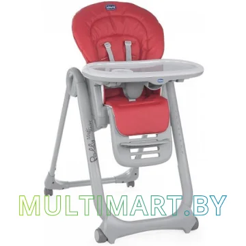 Стульчик для кормления Chicco Polly Magic Relax (scarlet) картинка 2